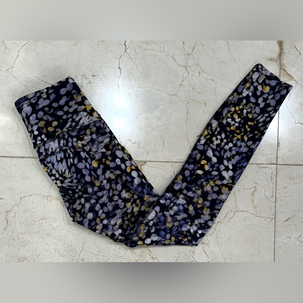 lululemon athletica Multi-Color Dotted Print Leggings